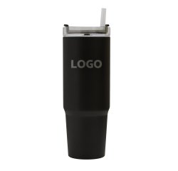 Thermal steel insulated promotional mug 900 ml - laser engraving branding