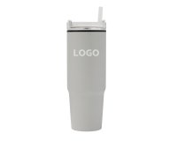 Mug isotherme publicitaire en acier inoxydable 900 ml - marquage gravure laser