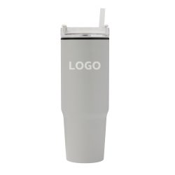 Mug isotherme publicitaire en acier inoxydable 900 ml - marquage gravure laser