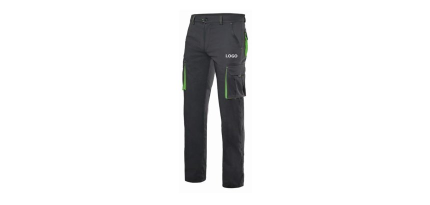 Work pants advertising Velilla - embroidery marking