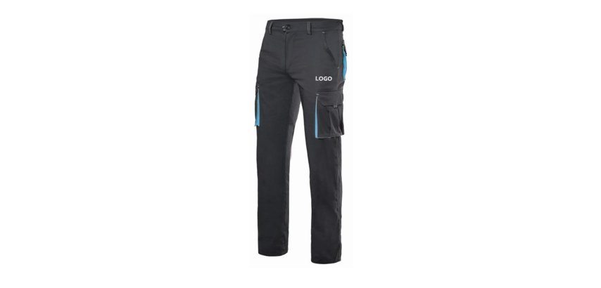 Pantalon de travail publicitaire Velilla - marquage broderie