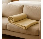 Plaid polaire publicitaire - marquage broderie