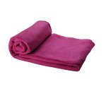 Promotional fleece throw - embroidery marking