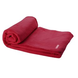 Plaid polaire publicitaire - marquage broderie