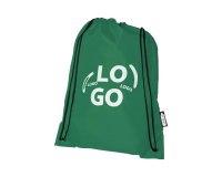 Backpack flexible promotional 9 L green - single color branding
