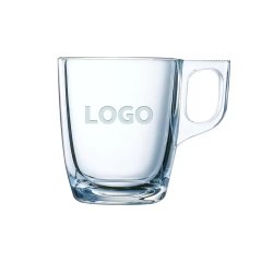 Advertising glass cup 90 ml - laser engraving personalization