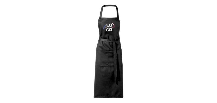 Tablier Chef publicitaire - marquage multicolore