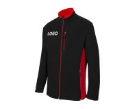 Bicolor Unisex Velilla Advertising Polar Fleece Jacket - Embroidery Printing