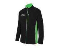 Bicolor Unisex Velilla Advertising Polar Fleece Jacket - Embroidery Printing