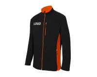 Bicolor Unisex Velilla Advertising Polar Fleece Jacket - Embroidery Printing