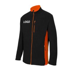 Bicolor Unisex Velilla Advertising Polar Fleece Jacket - Embroidery Printing