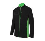 Veste polaire bicolore mixte publicitaire Velilla - marquage broderie