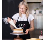 Tablier Chef publicitaire - marquage multicolore