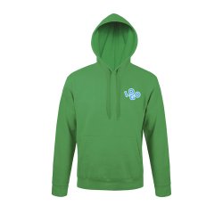 Sweatshirt met capuchon uniseks Sol's promotieartikel - meerkleurige bedrukking