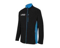 Veste polaire bicolore mixte publicitaire Velilla - marquage broderie