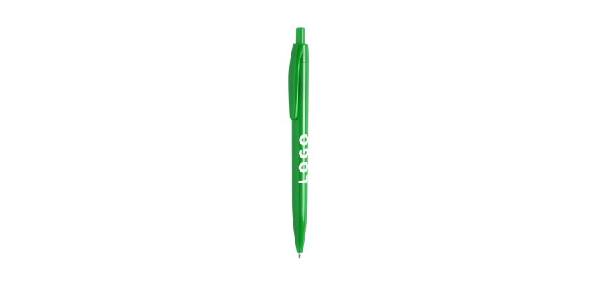 Stylo bille rétractable uni publicitaire - marquage 1 couleur