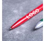 Stylo bille rétractable uni publicitaire - marquage 1 couleur