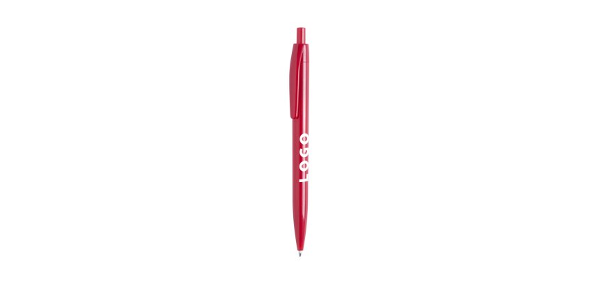 Stylo bille rétractable uni publicitaire - marquage 1 couleur