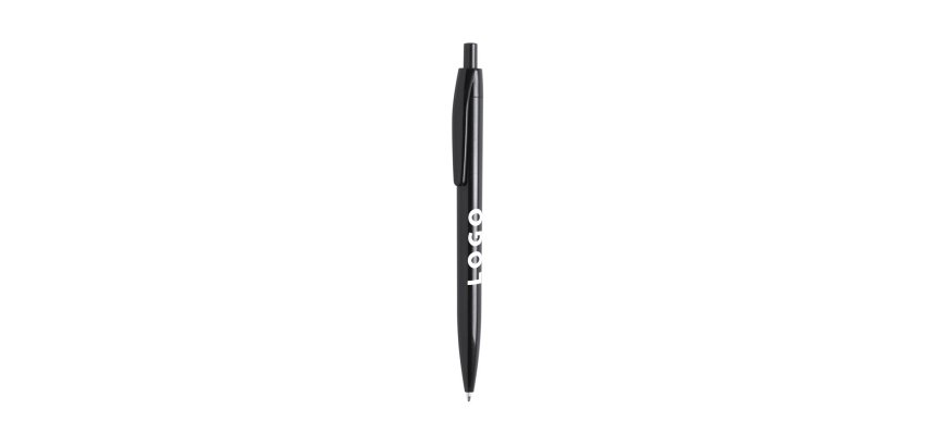 Stylo bille rétractable uni publicitaire - marquage 1 couleur