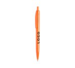 Retractable promotional uni ballpoint pen - 1 color marking