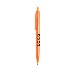 Stylo bille rétractable uni publicitaire - marquage 1 couleur