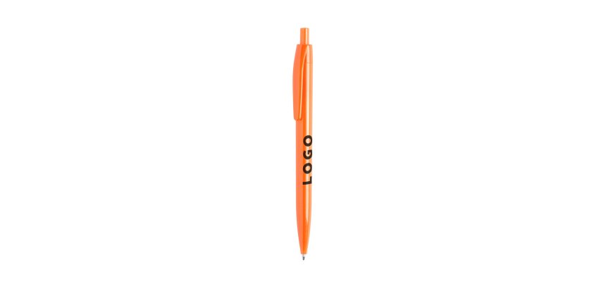 Stylo bille rétractable uni publicitaire - marquage 1 couleur