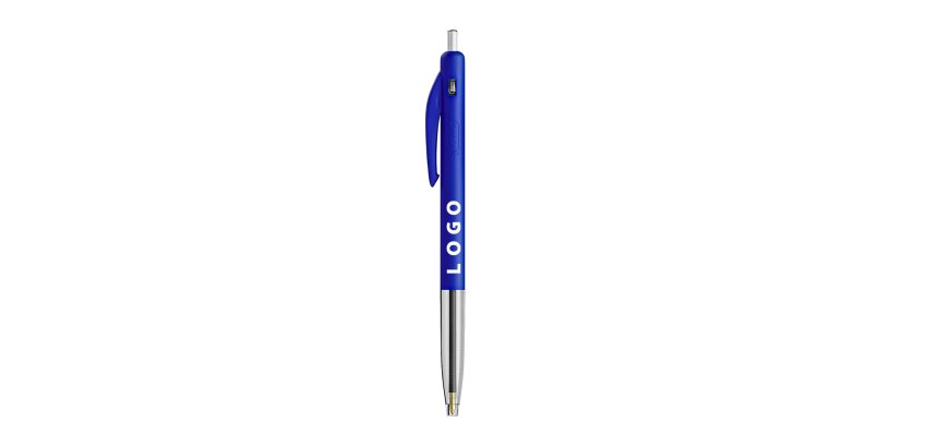 Stylo bille Bic M10® Clic publicitaire rétractable pointe 0,4 mm - écriture extra-fine - marquage 1 couleur