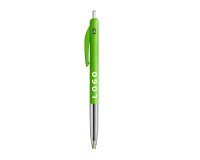 Kugelschreiber Bic M10® Klick Werbung einziehbar 0,4 mm Spitze - extrafeine Schrift - 1 Farbdruck