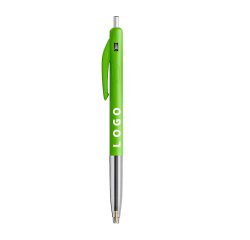 Balpen Bic M10® Clic intrekbare penpunt 0,4 mm promotieartikel - extra fijn schrift - eenkleurige markering