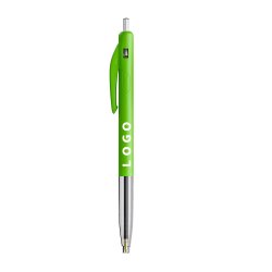 Stylo bille Bic M10® Clic publicitaire rétractable pointe 0,4 mm - écriture extra-fine - marquage 1 couleur