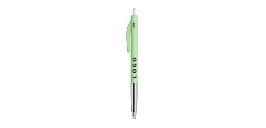 Stylo bille Bic M10® Clic publicitaire rétractable pointe 0,4 mm - écriture extra-fine - marquage 1 couleur
