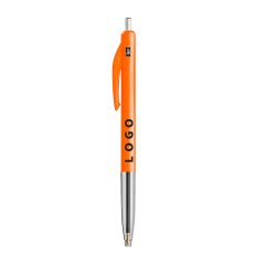 Kugelschreiber Bic M10® Klick Werbekugelschreiber, einziehbar, 0,4 mm Spitze - extrafeine Schrift - 1-farbige Markierung