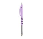 Kugelschreiber Bic M10® Klick Werbekugelschreiber, einziehbar, 0,4 mm Spitze - extrafeine Schrift - 1-farbige Markierung