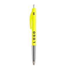 Ballpoint pen Bic M10® Click retractable advertising 0.4 mm tip - extra-fine writing - 1-color marking