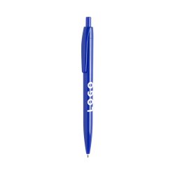 Stylo bille rétractable uni publicitaire - marquage 1 couleur