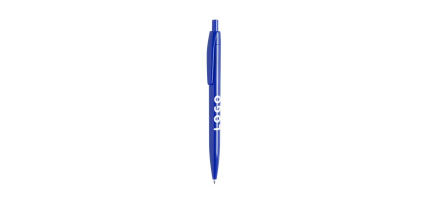 Stylo bille rétractable uni publicitaire - marquage 1 couleur