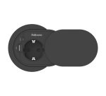 Power Spot Fwllowes multipresa da incasso nera