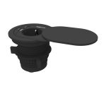 Power Spot Fwllowes multipresa da incasso nera