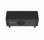 Power Desk Fellows multipresa da scrivania nera