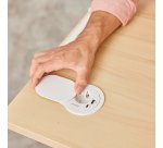 Power Spot Fwllowes multipresa da incasso bianco