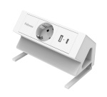 Power Desk Fellows multipresa da scrivania bianco