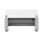 Power Desk Fellows multipresa da scrivania bianco