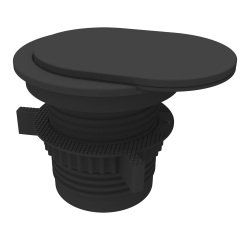 Power Spot Fwllowes multipresa da incasso nera