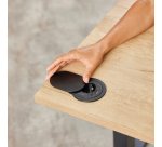 Power Spot Fwllowes multipresa da incasso nera