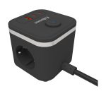 Fellowes Power Cube multipresa type f nero