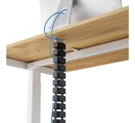 CableSpine Fellowes gestore di cavi da scrivania nero