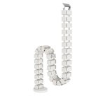 CableSpine Fellowes gestore di cavi da scrivania bianco