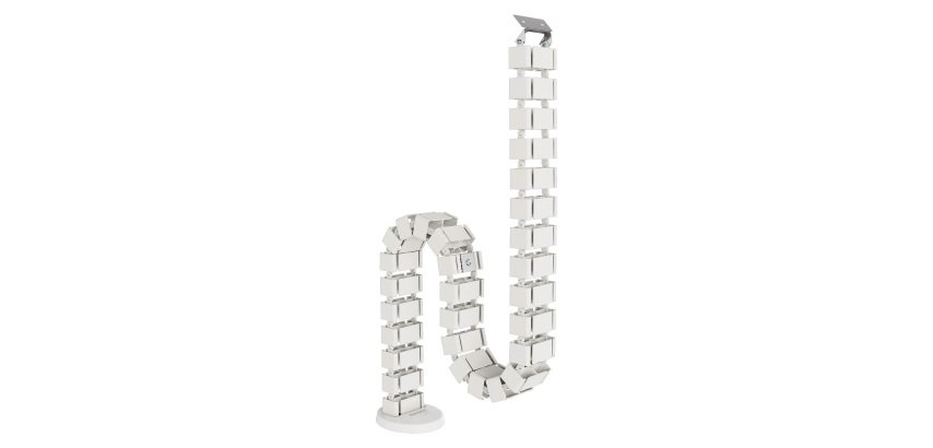 CableSpine Fellowes gestore di cavi da scrivania bianco