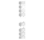 CableSpine Fellowes gestore di cavi da scrivania bianco