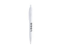 Retractable promotional uni ballpoint pen - 1 color marking
